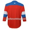 Adidas Maillot de Hockey Russie Blank Coupe du monde de hockey sur glace 2016 Rouge Premier - Homme
